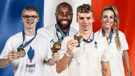 médailles de france aux jeux olympiques